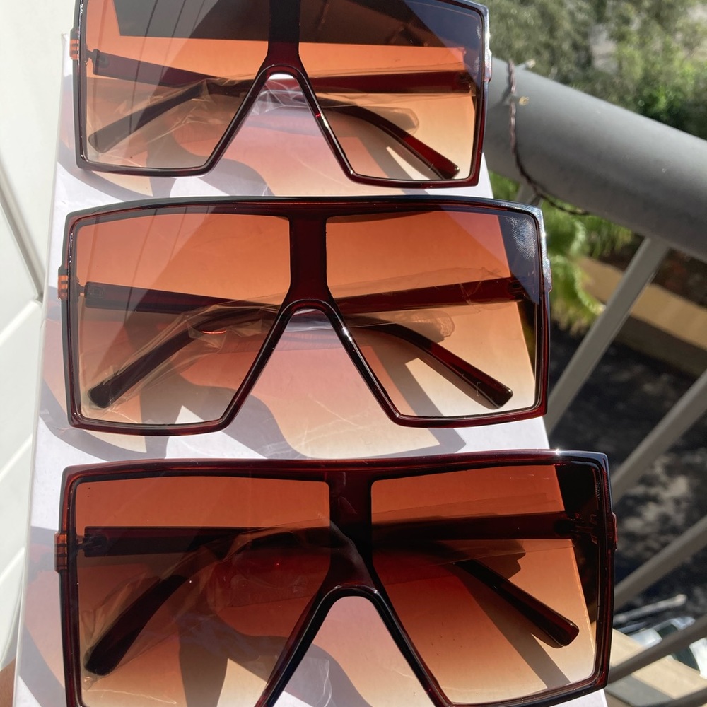 Melanin Brown Deep Dark Brown Shades Sunglasses